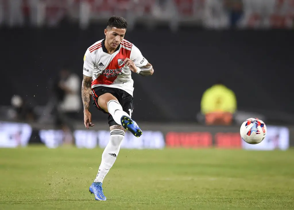 Man City and Real Madrid also eye Man Utd target Enzo Fernandez. (Photo by Marcelo Endelli/Getty Images)
