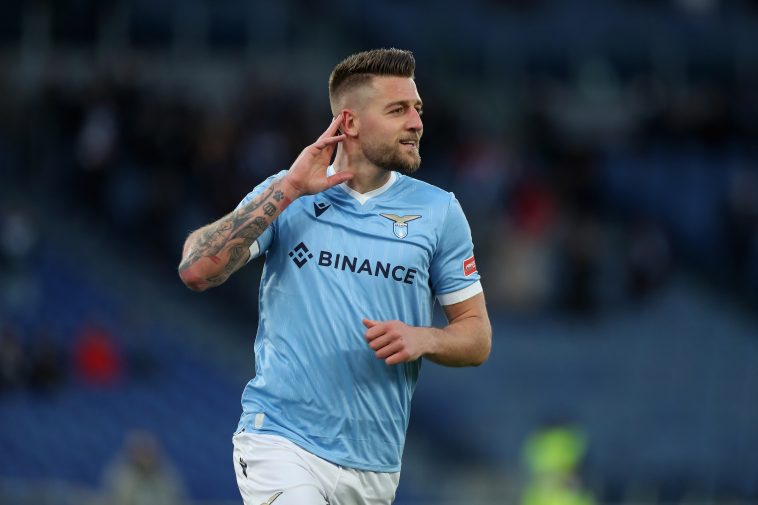 Sergej Milinkovic Savic of SS Lazio is on the radar of Manchester United. (Photo by Paolo Bruno/Getty Images)