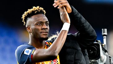 Manchester United linked with Tammy Abraham of Roma. (Photo by Getty Images)