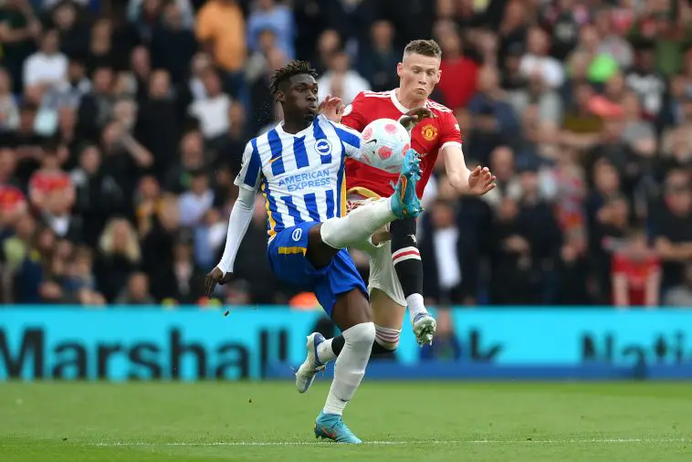 Yves Bissouma was part of the Brighton side that smashed us 4-0 earlier this month. (Photo by Mike Hewitt/Getty Images)