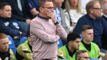 Manchester United manager Ralf Rangnick gives details of the instructions he gave players in the 4-0 loss to Brighton.