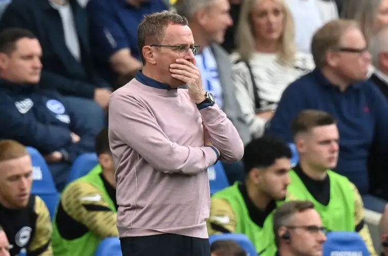 Manchester United manager Ralf Rangnick gives details of the instructions he gave players in the 4-0 loss to Brighton.