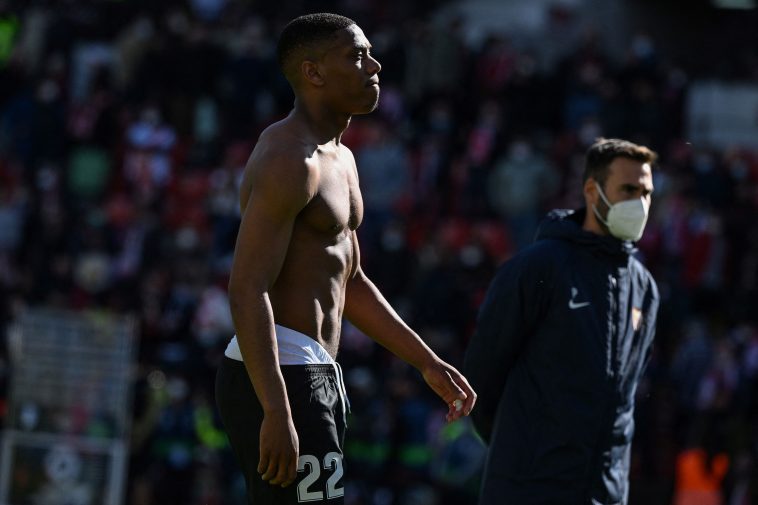 Sevilla president Jose Castro confirms that Anthony Martial will return to Manchester United after his loan spell.