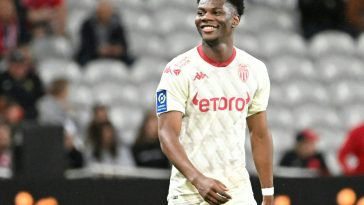 Manchester United sent a scouting mission to watch AS Monaco midfielder Aurelien Tchouameni score a double against Lille.