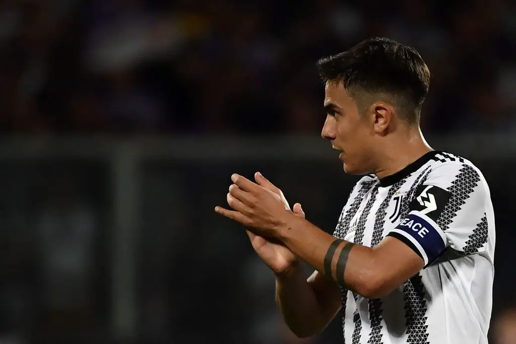 Transfer News: Jose Mourinho wants AS Roma to target Manchester United target Paulo Dybala.(Photo by FILIPPO MONTEFORTE/AFP via Getty Images)