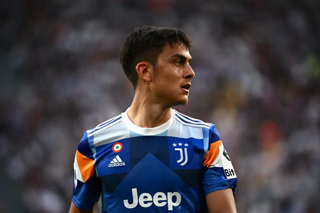 going Juventus ace Paulo Dybala for free. (Photo by MARCO BERTORELLO/AFP via Getty Images)