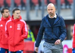 Ajax's Dutch coach Erik Ten Hag is set to join Manchester United this summer. (Photo by OLAF KRAAK/ANP/AFP via Getty Images)