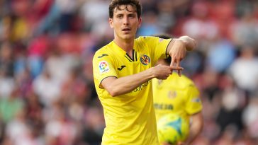 Pau Torres in action for Villarreal vs Rayo Vallecano. (Photo by Angel Martinez/Getty Images)