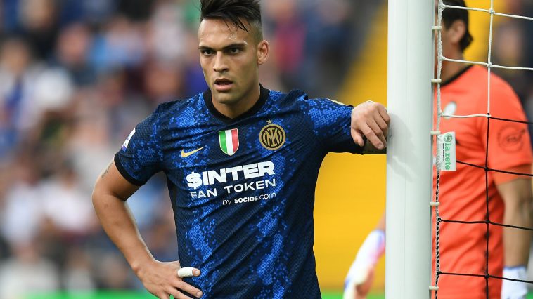 Lautaro Martinez of FC Internazionale in action. (Photo by Alessandro Sabattini/Getty Images)