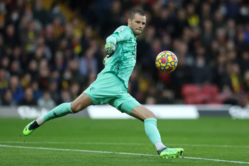 Manchester United identify two Premier League goalkeepers as potential replacements for Dean Henderson in the summer. (Photo by Richard Heathcote/Getty Images)