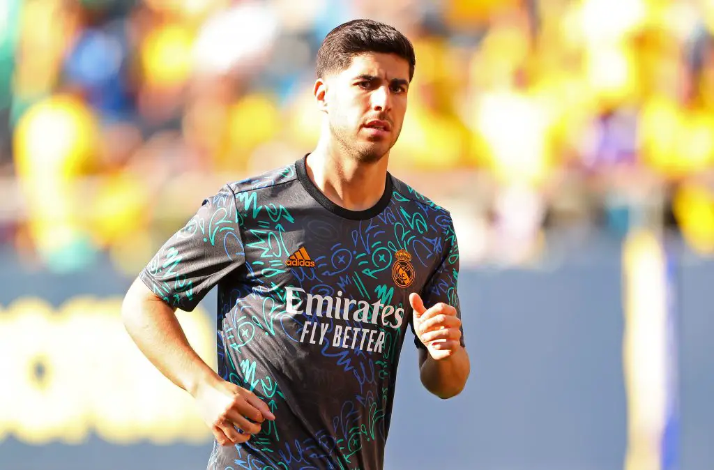 Marco Asensio is linked with a move to Man United. (Photo by Fran Santiago/Getty Images)