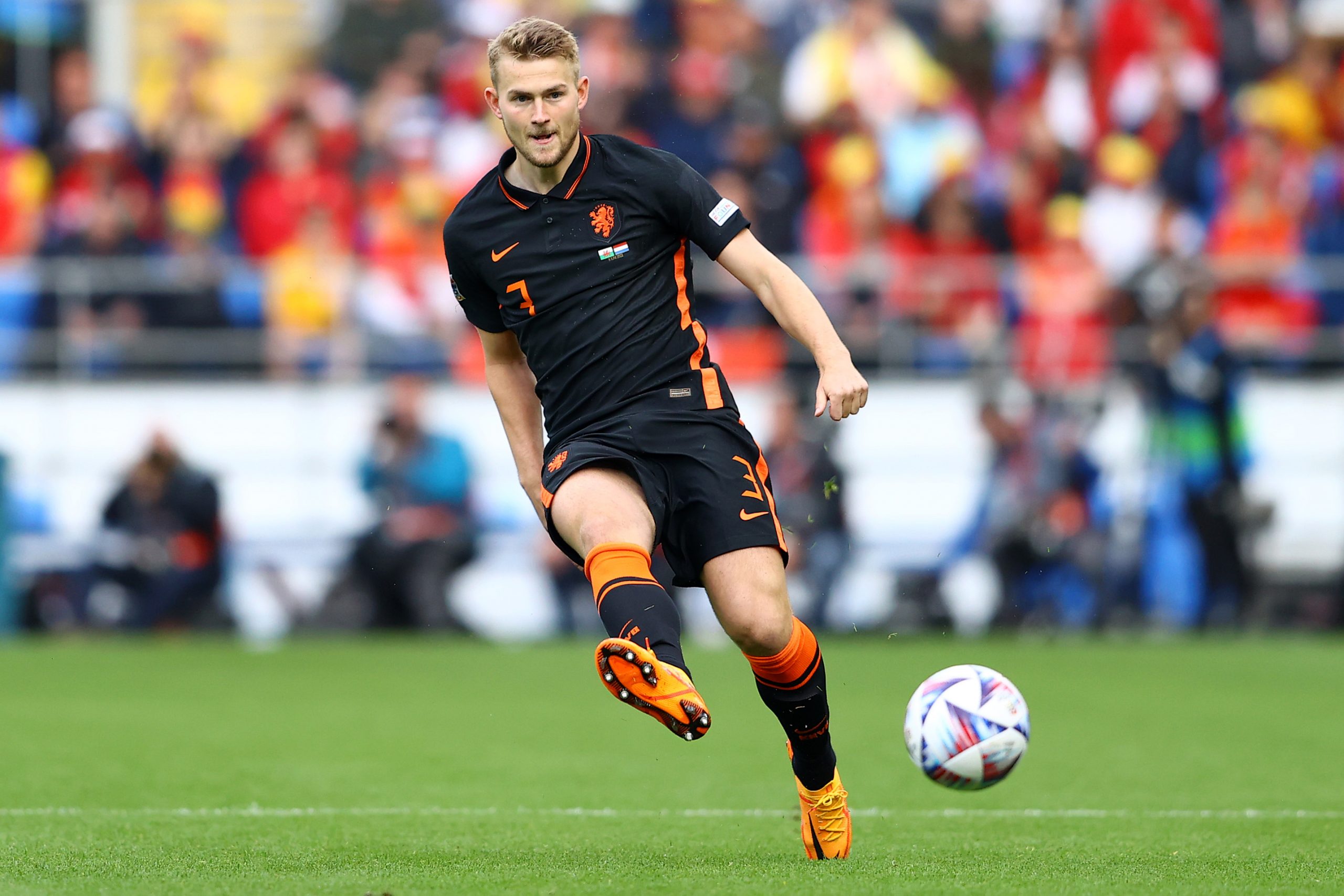 Matthijs de Ligt wants to join Chelsea this summer. (Photo by Michael Steele/Getty Images)
