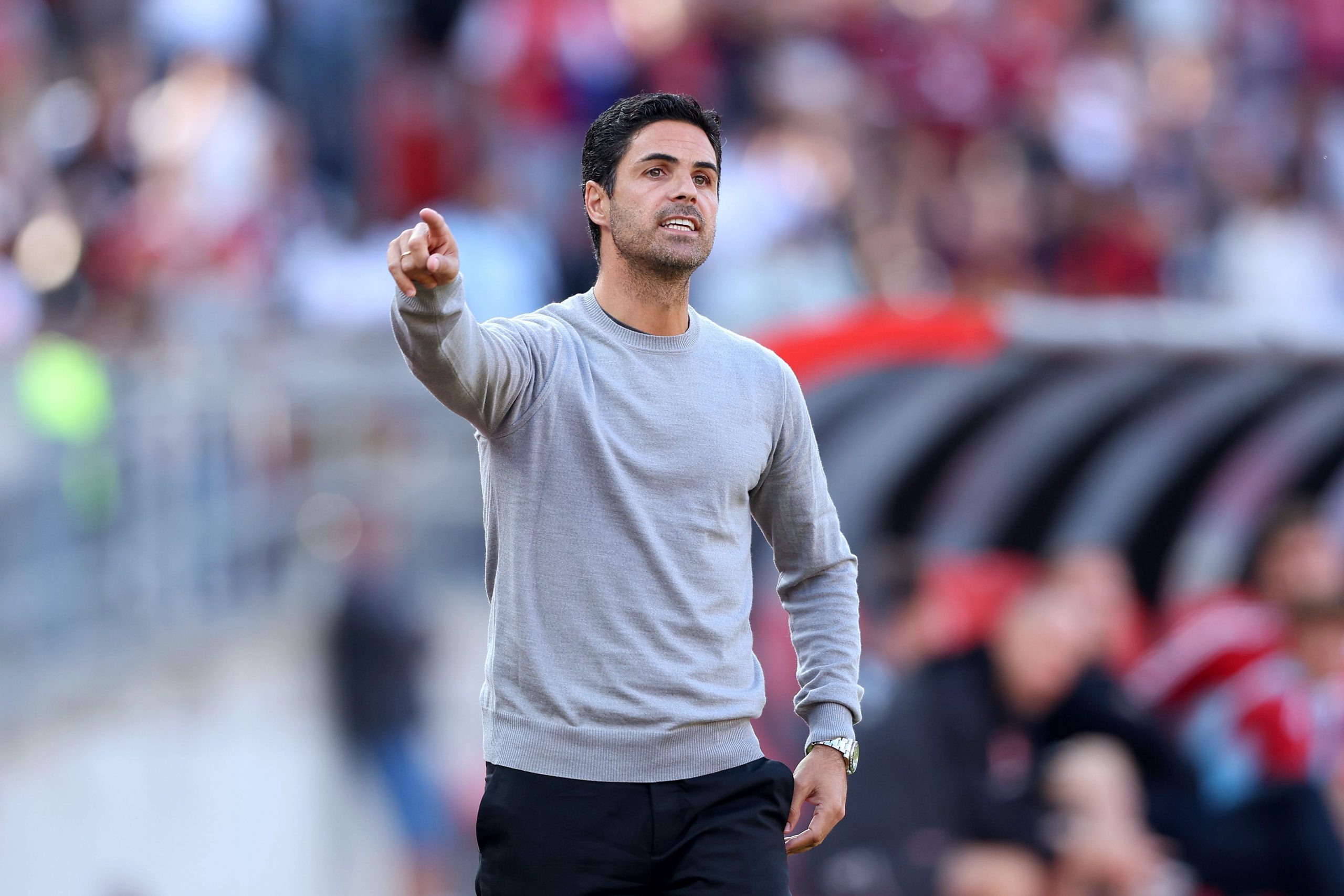 Mikel Arteta of Arsenal. (Photo by Alexander Hassenstein/Getty Images)