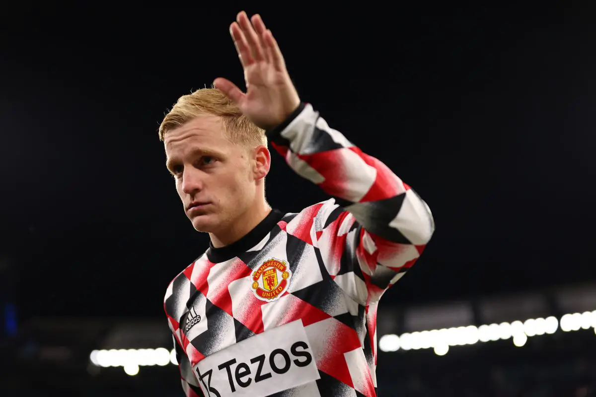 Inter Milan are interested in taking Donny van de Beek from Manchester United.