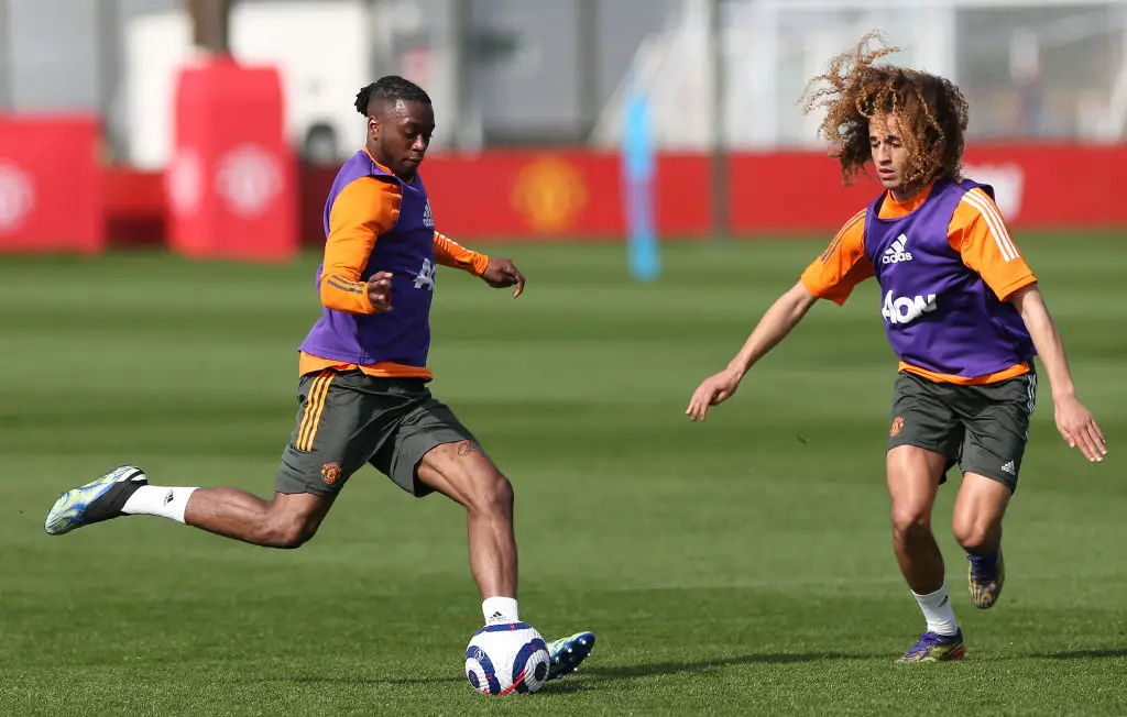 Manchester United starlet Hannibal Mejbri might join Birmingham City on loan. (Photo by Matthew Peters/Manchester United via Getty Images)