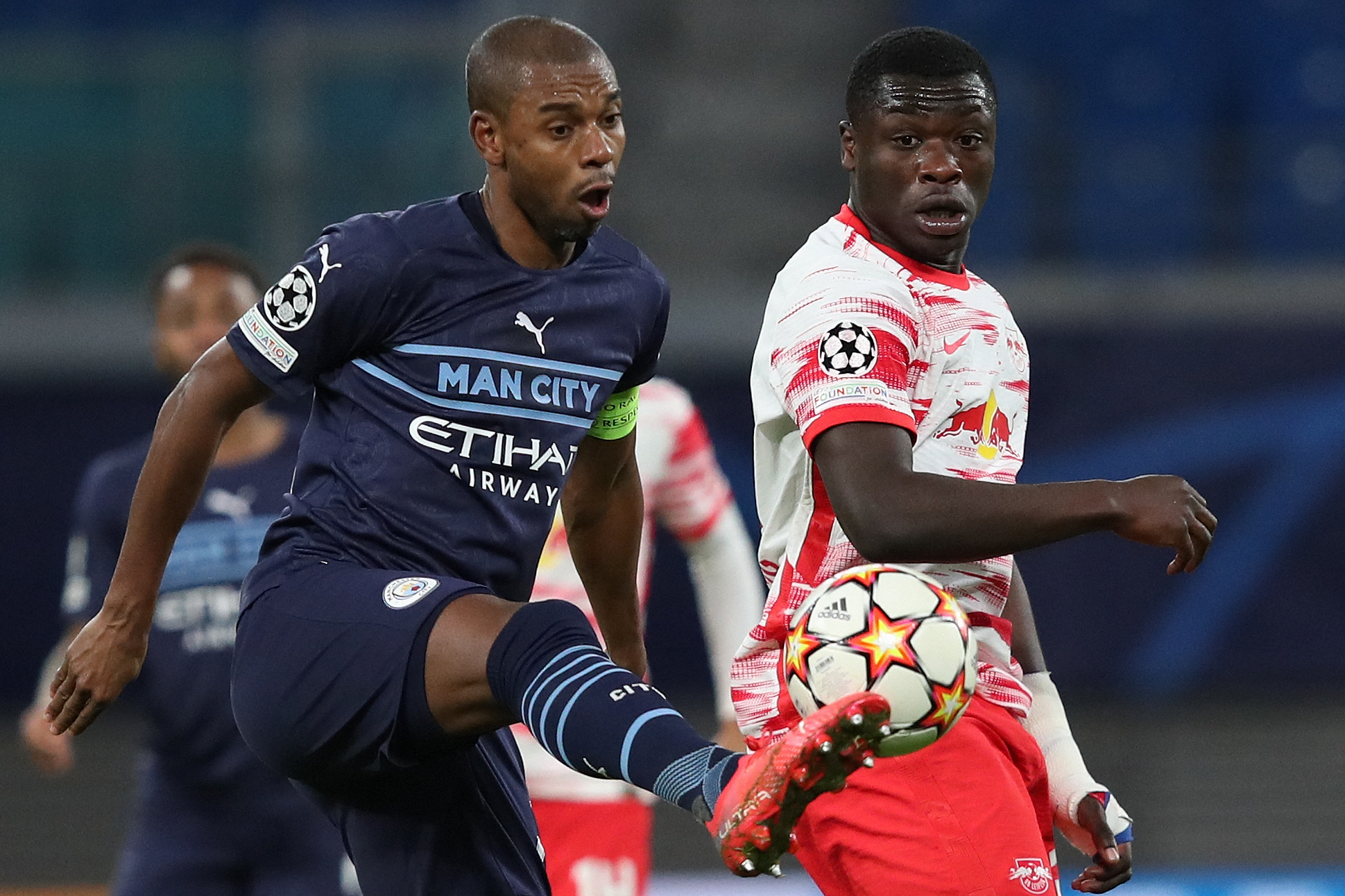 Brian Brobbey could make his way to Old Trafford. (Photo by RONNY HARTMANN/AFP via Getty Images)