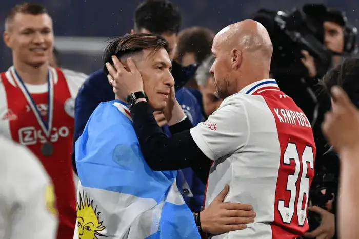 Erik ten Hag commends Manchester United duo of Raphael Varane and Lisandro Martinez after the Rayo Vallecano game.