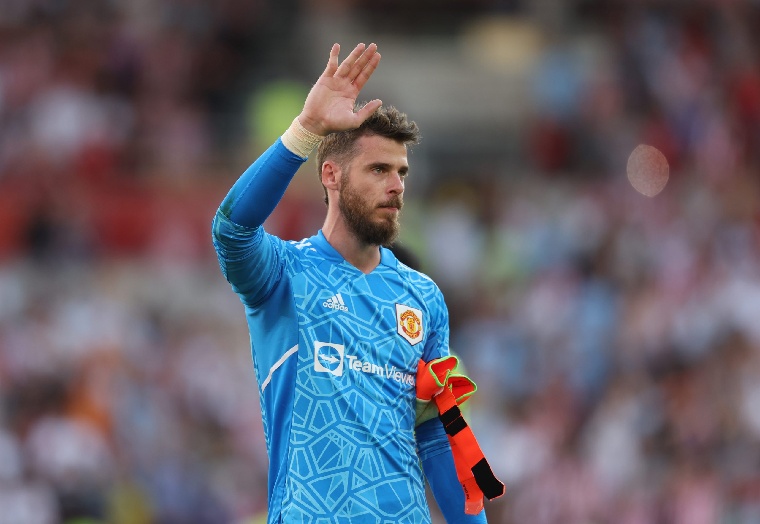 David de Gea is Manchester United's first choice goalkeeper. (Photo by Catherine Ivill/Getty Images)