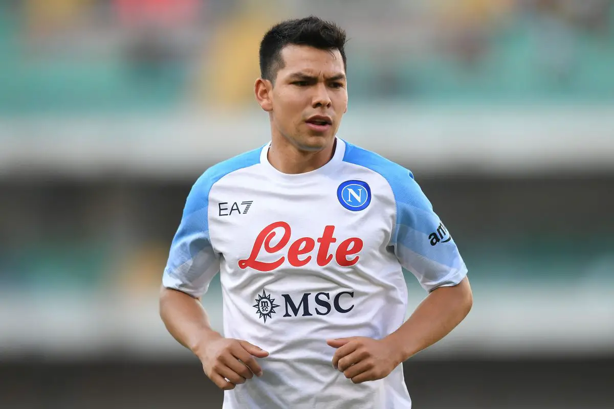Manchester United are keeping an eye on Napoli winger Hirving Lozano.