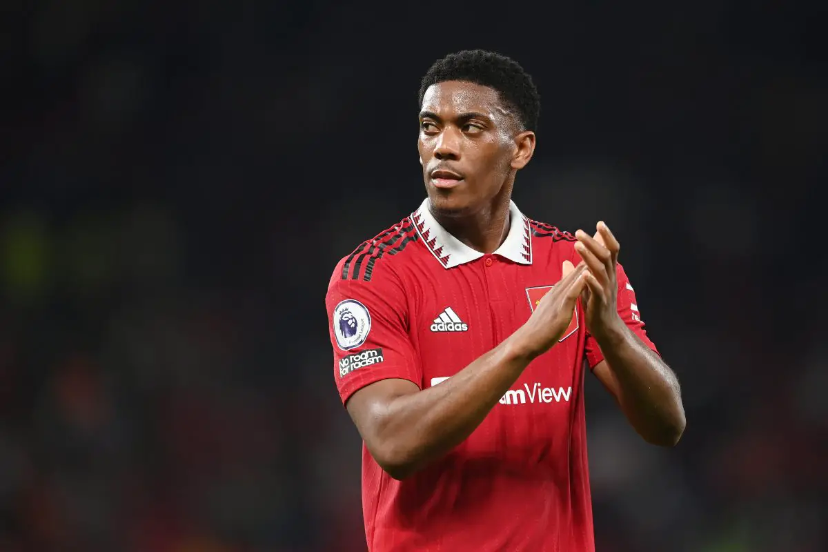 Manchester United star Anthony Martial could replace Karim Benzema in the France squad for the World Cup.  (Photo by Michael Regan/Getty Images)