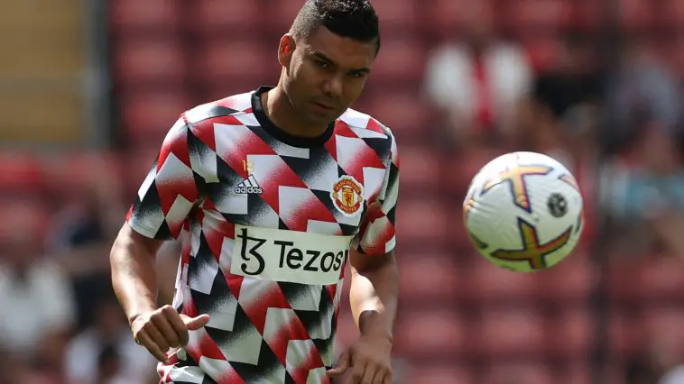 Casemiro is glad to be teammates with Brazilian compatriot Antony at Manchester United.