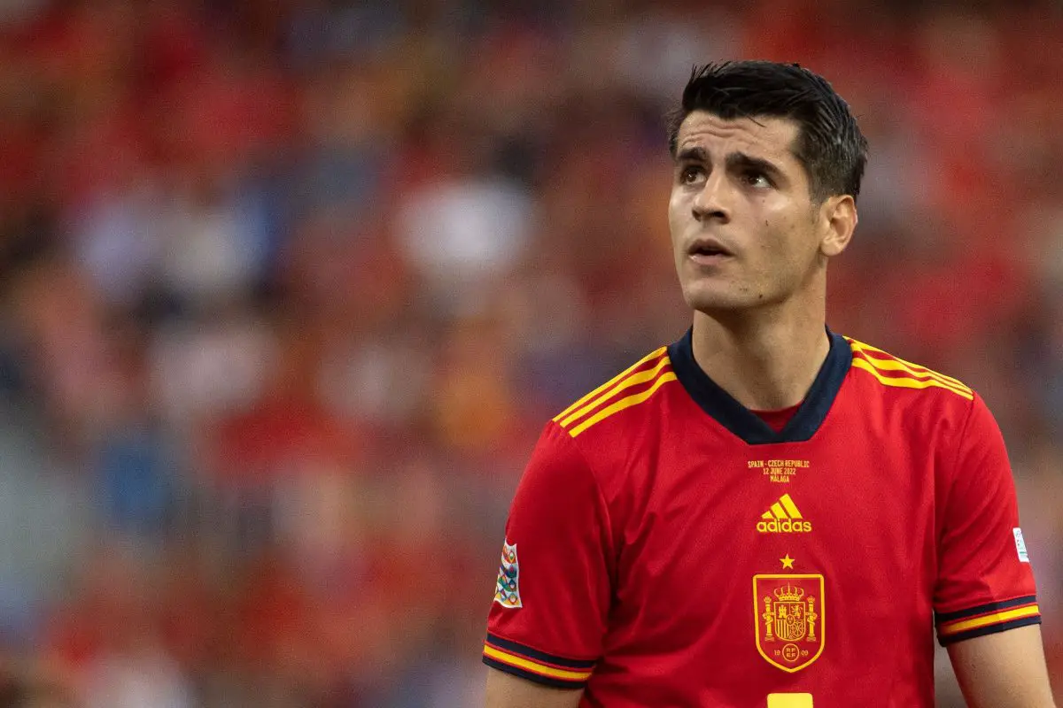 Atletico Madrid and Spain striker Alvaro Morata being eyed on loan by Manchester United.