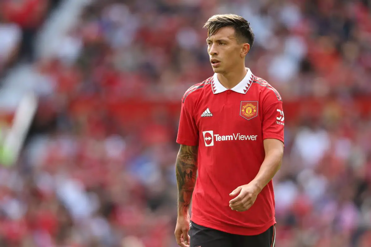 Manchester City manager targeted Manchester United centre-back Lisandro Martinez in the derby.