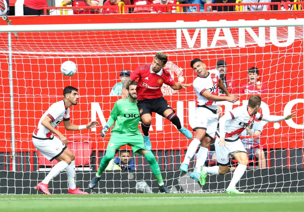 Tom Heaton praises Man United center-back Lisandro Martinez for his impressive start to life at Old Trafford  (Photo by Tom Purslow/Manchester United via Getty Images)