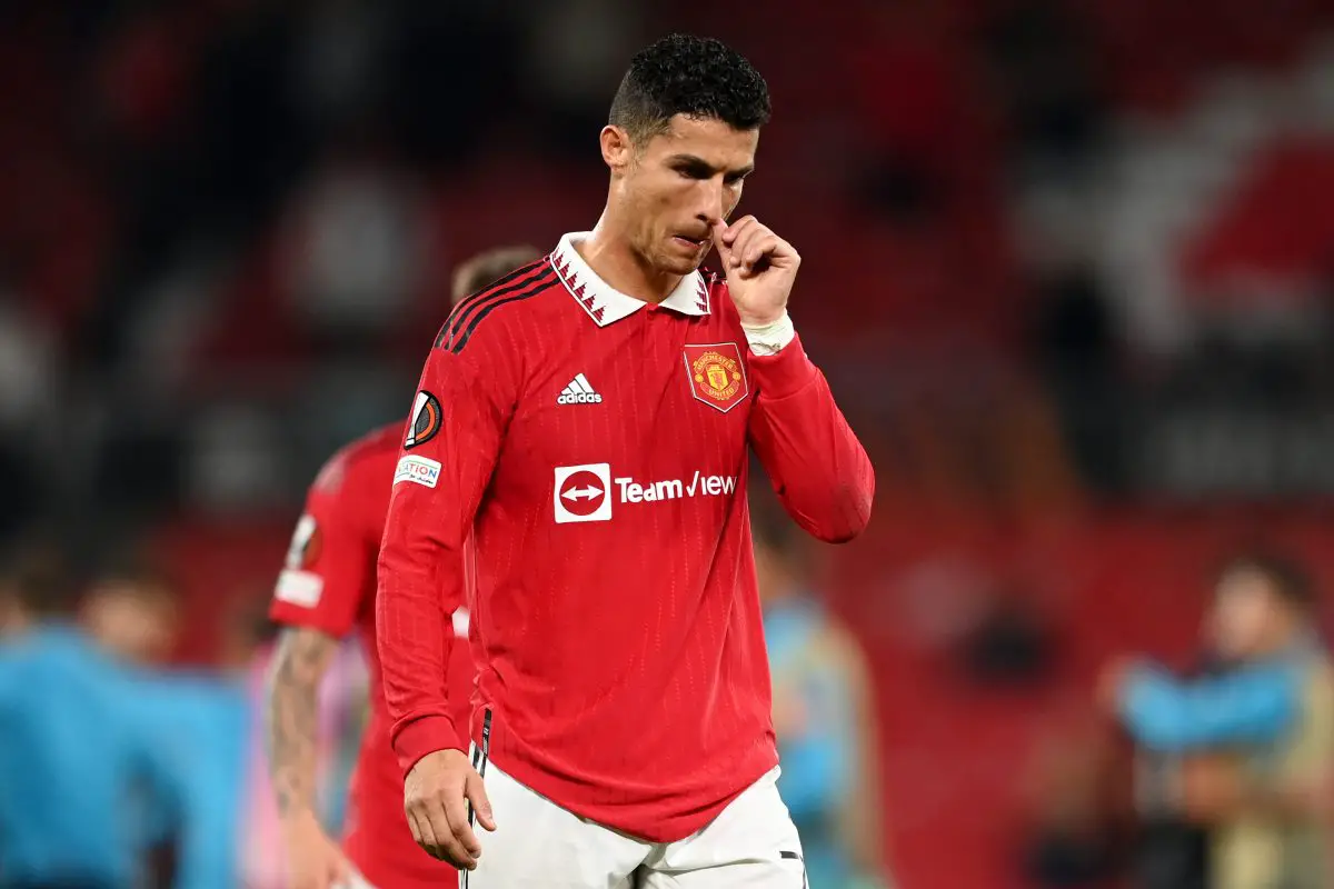 Roy Keane slams decision to bench Manchester United superstar Cristiano Ronaldo against Manchester City. (Photo by Michael Regan/Getty Images)