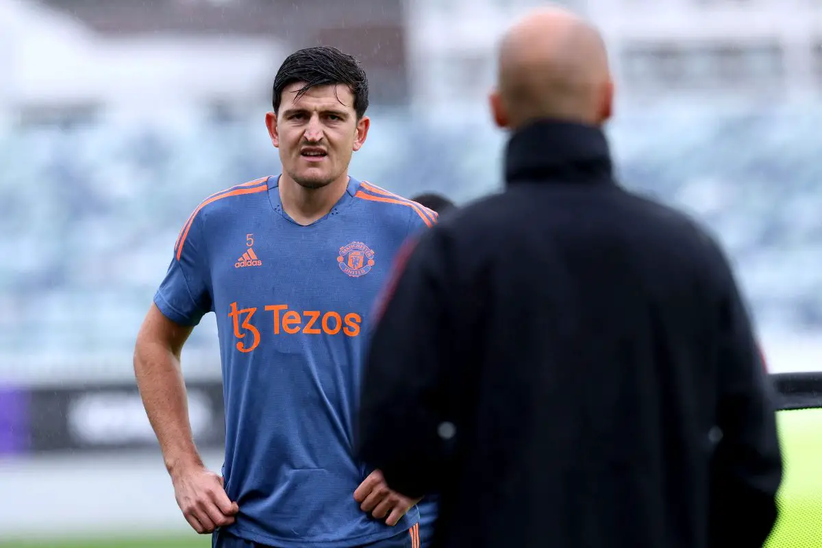 Erik ten Hag believes Harry Maguire "is good enough" to play for Manchester United. 