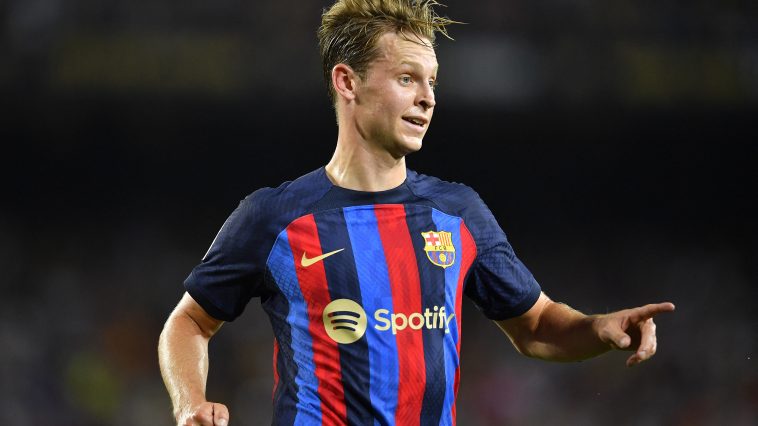 Barcelona to reconsider Frenkie de Jong stance if Manchester United revisit interest in coming transfer windows.