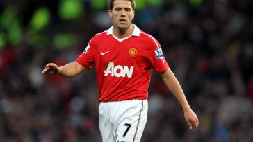 Michael Owen during his playing days at Manchester United.