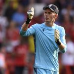 Dean Henderson is on loan at Nottingham Forest from Manchester United.