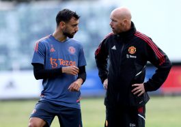 Manchester United captain Bruno Fernandes remains committed to the club despite uncertainty over the future of manager Erik ten Hag