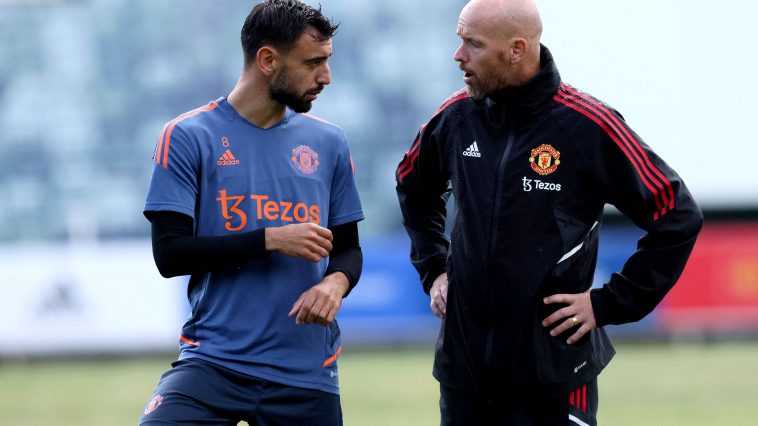Manchester United captain Bruno Fernandes remains committed to the club despite uncertainty over the future of manager Erik ten Hag