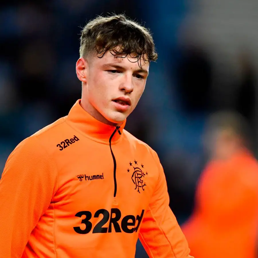 Rangers centre-back Leon King monitored by several clubs including Manchester United .