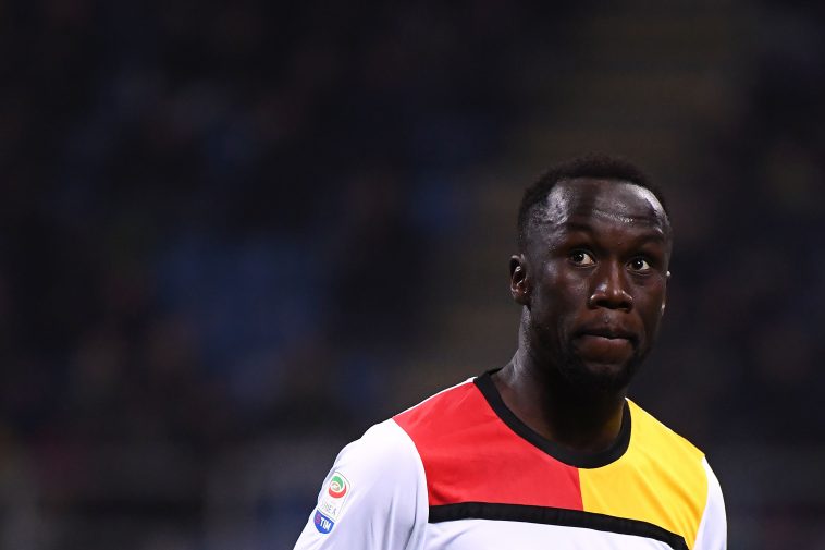 Bacary Sagna during his playing days for Benevento in Italy in 2018.