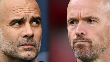 Pep Guardiola and Erik ten Hag set to face each other as Manchester United prepare for Manchester City clash.