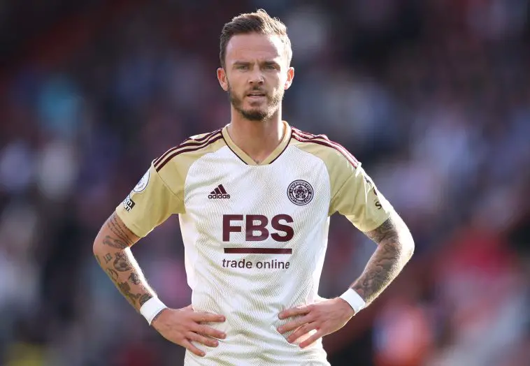 Manchester United keeping tabs on Leicester City star James Maddison.