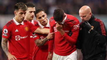 Manchester United star Raphael Varane provides a promising update on his injury.