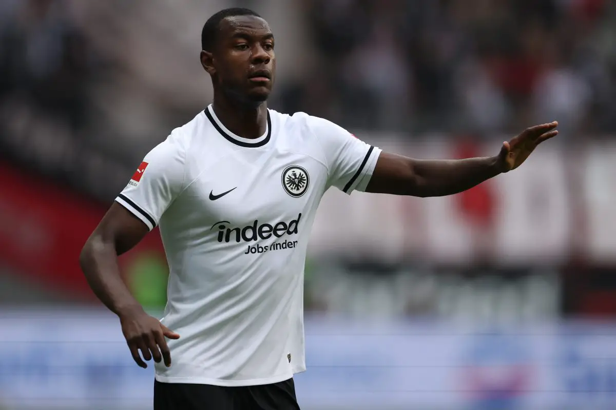 Manchester United have joined the race for Evan Ndicka of Eintracht Frankfurt.