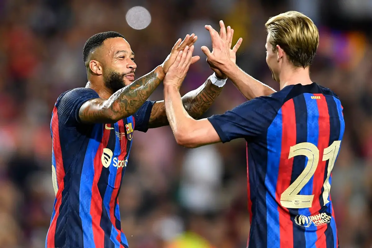 Manchester United summer targets Frenkie De Jong and Memphis Depay have been put up for sale by Barcelona. 