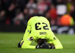 Francis Uzoho was brilliant for Omonia in their 1-0 loss to Manchester United in the UEFA Europa League.