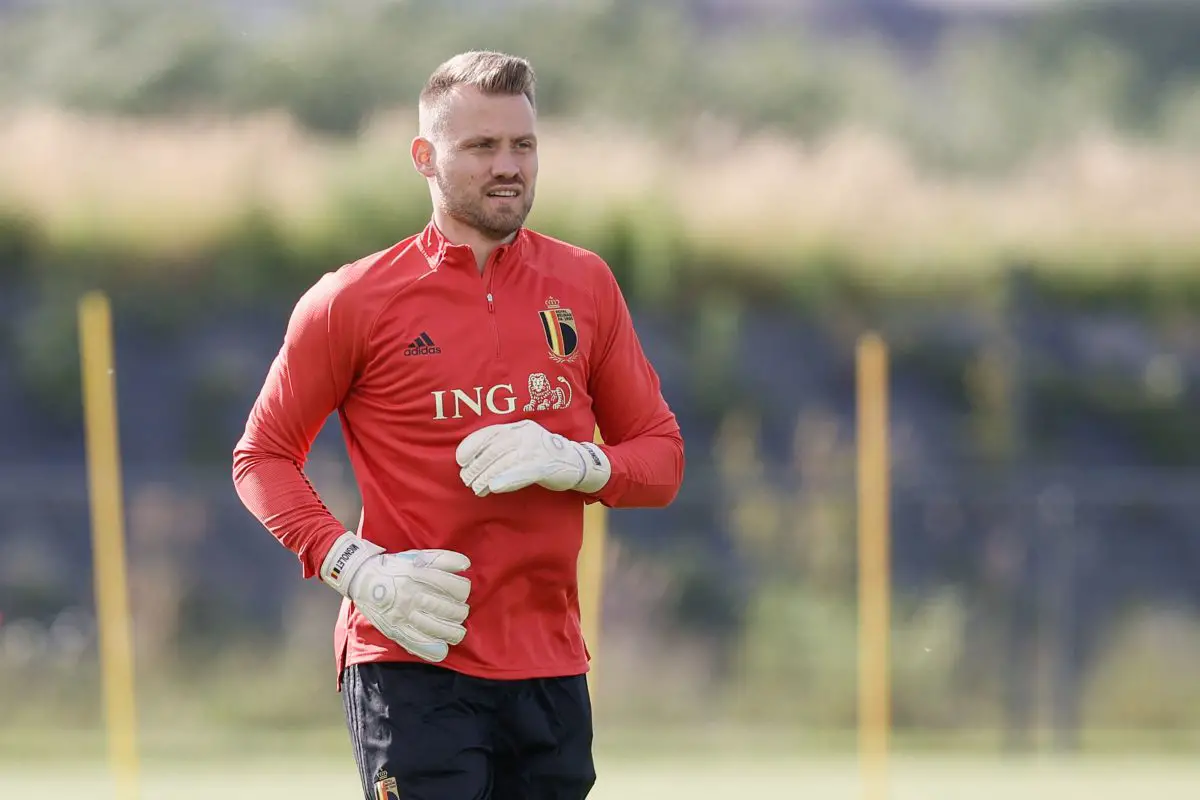 Former Liverpool goalkeeper Simon Mignolet being eyed by Manchester United. 