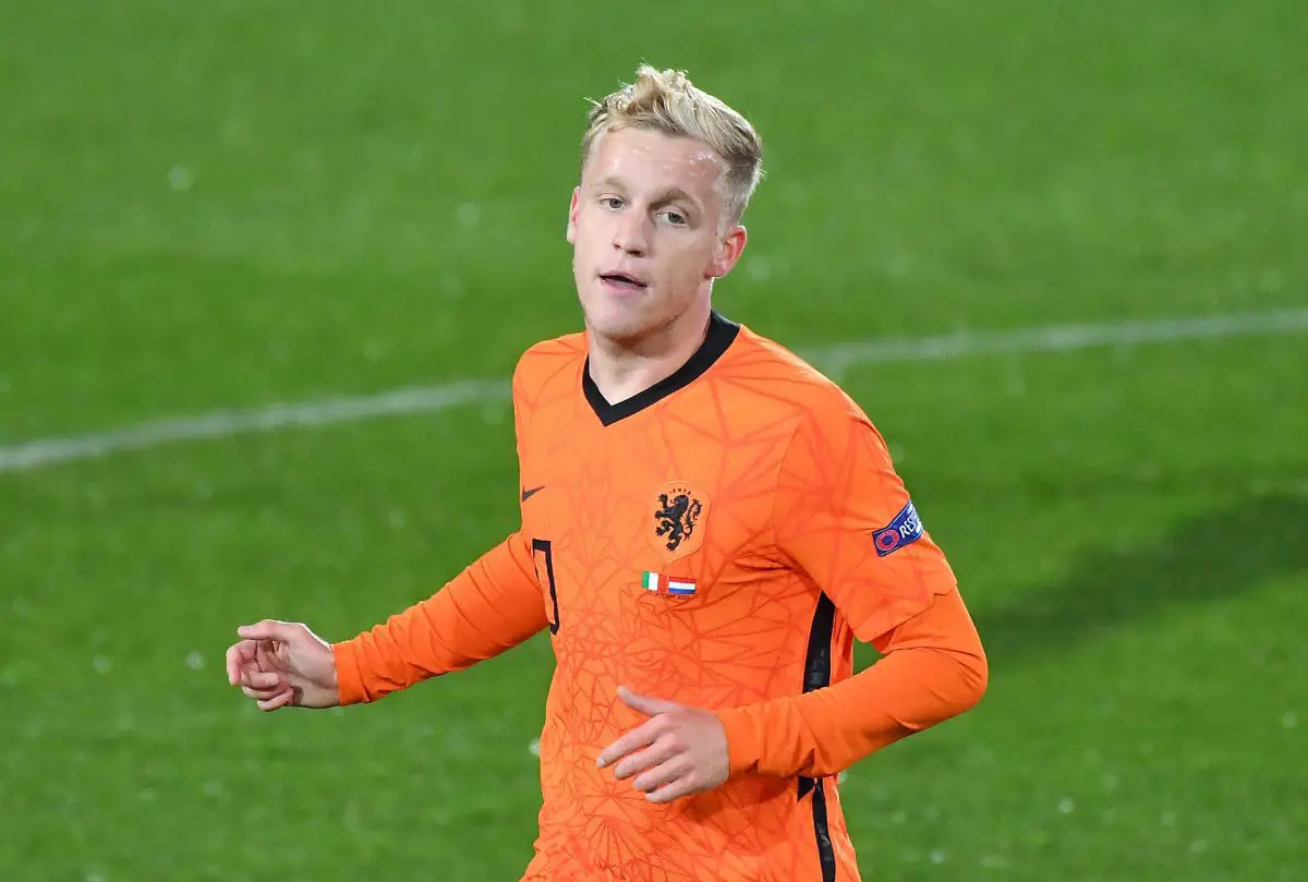 Donny Van De Beek has been excluded from the Netherlands' World Cup squad.