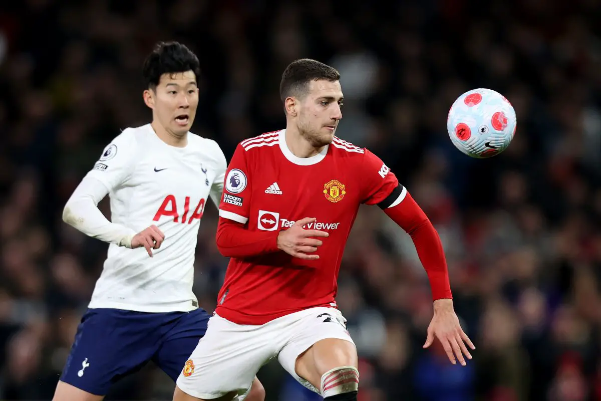 Diogo Dalot has used Aaron Wan-Bissaka from the Manchester United starting lineup this season.