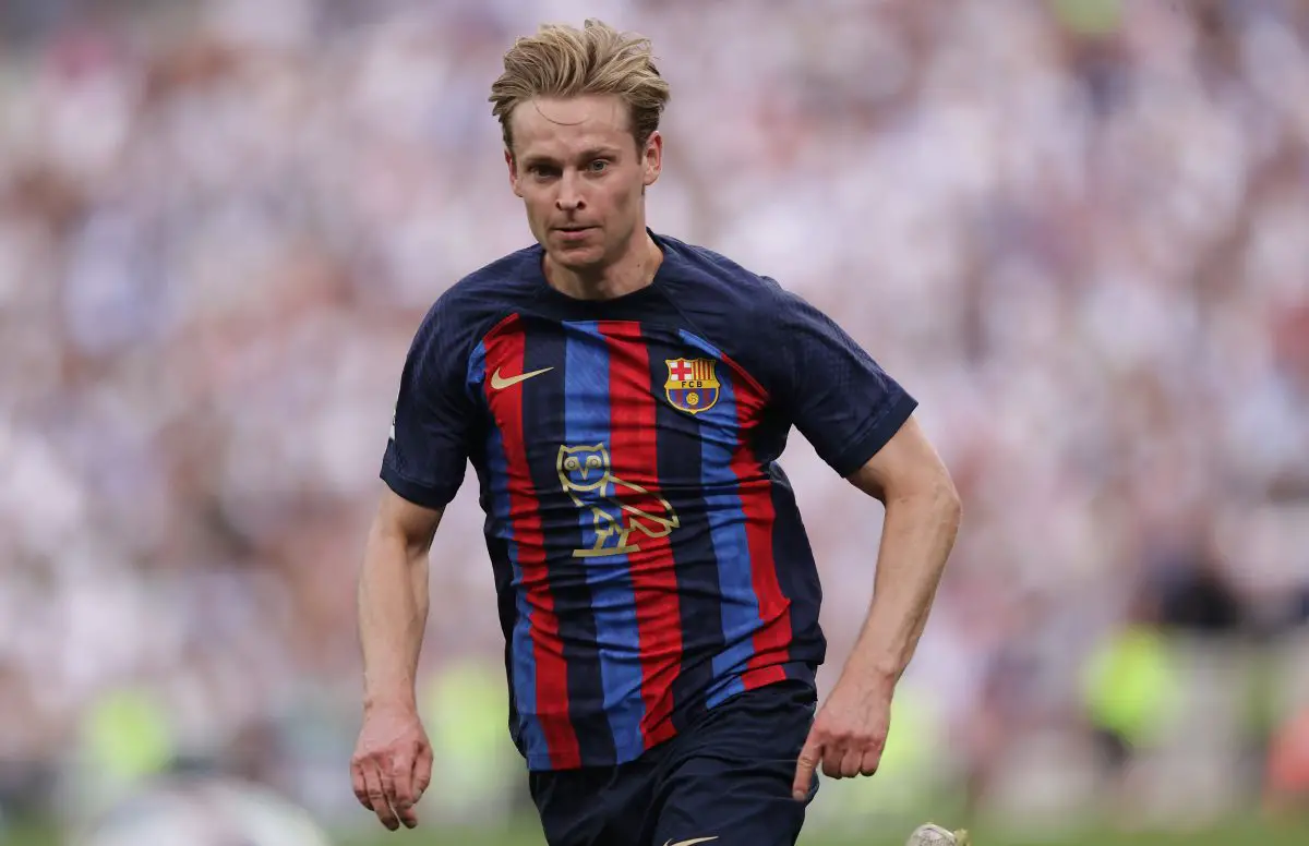 Frenkie de Jong of FC Barcelona has been linked with a transfer to Manchester United. (Photo by Gonzalo Arroyo Moreno/Getty Images)