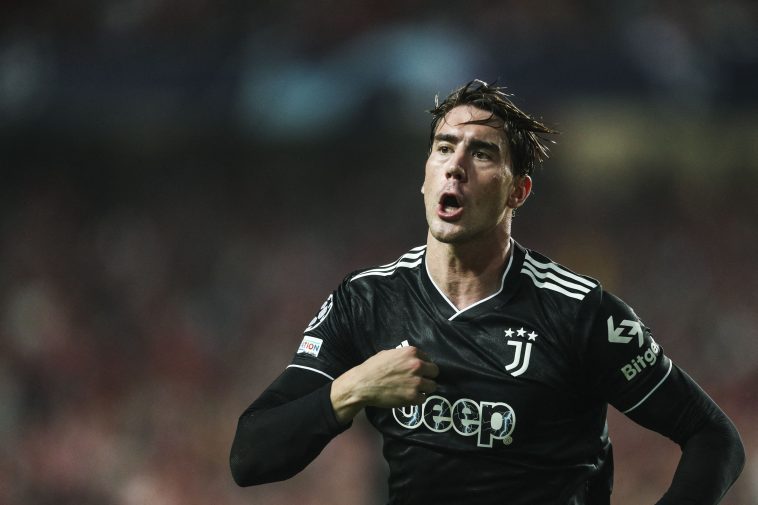 Juventus striker Dusan Vlahovic would be 'tempted' by move to Manchester United.