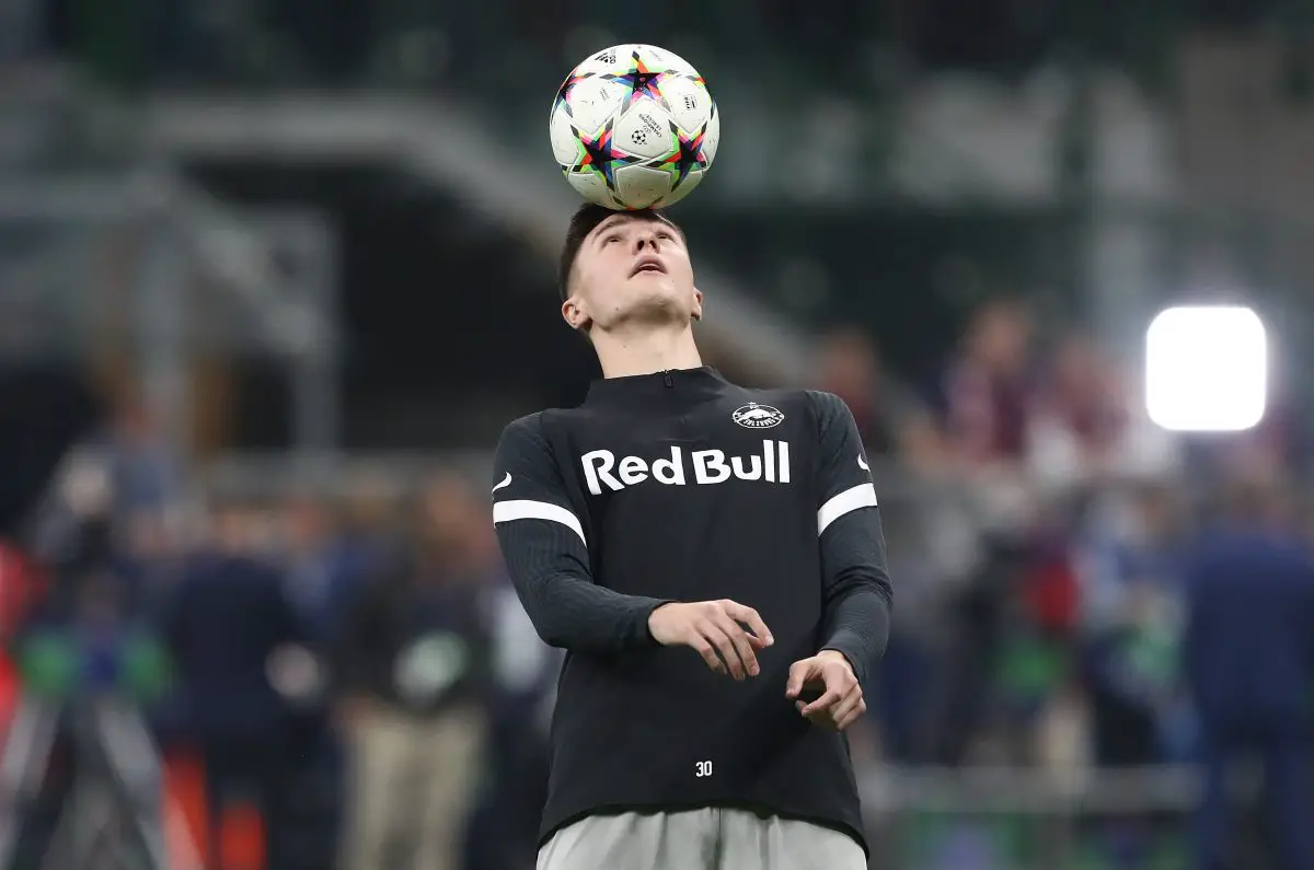 Manchester United "really impressed" by Red Bull Salzburg striker and Slovenia international Benjamin Sesko.