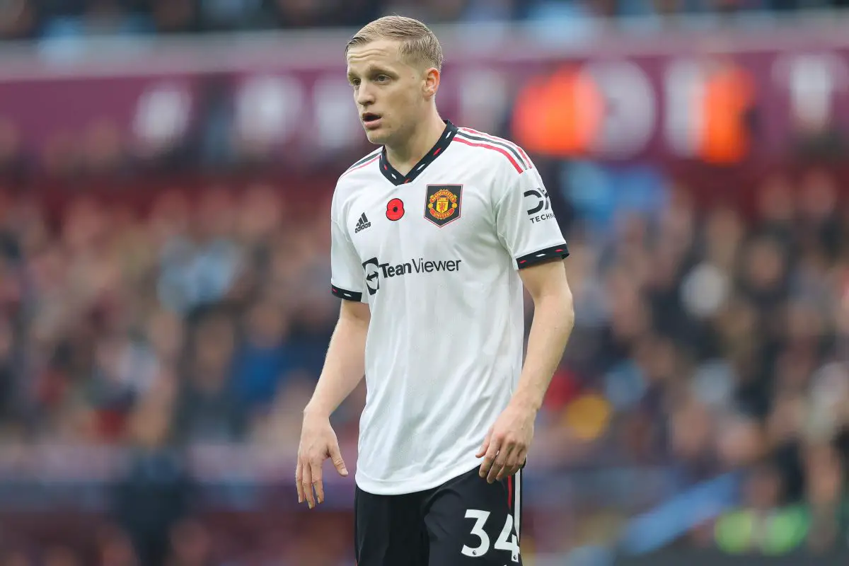 Donny van de Beek 'looking for a way out' of Manchester United next summer. 